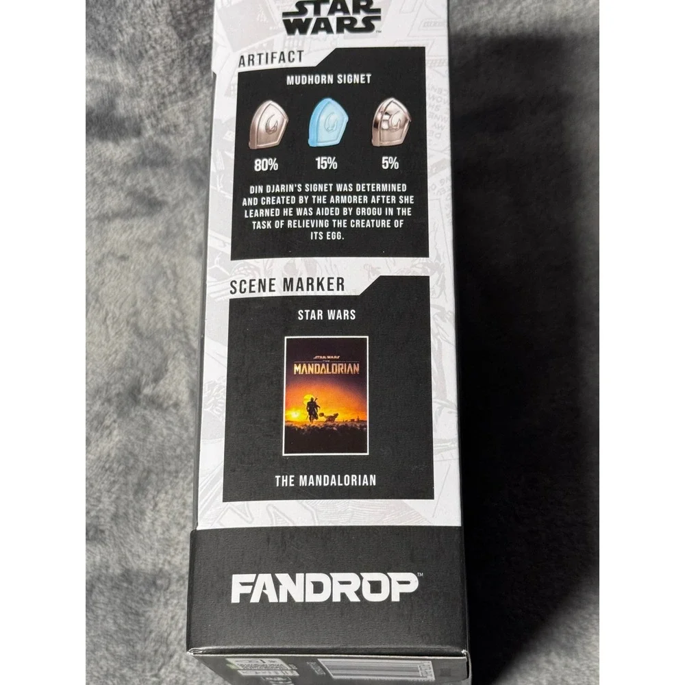 Star Wars FANDROP SW03 The Mandalorian & Grogu Moose Toys Diorama New Artifact